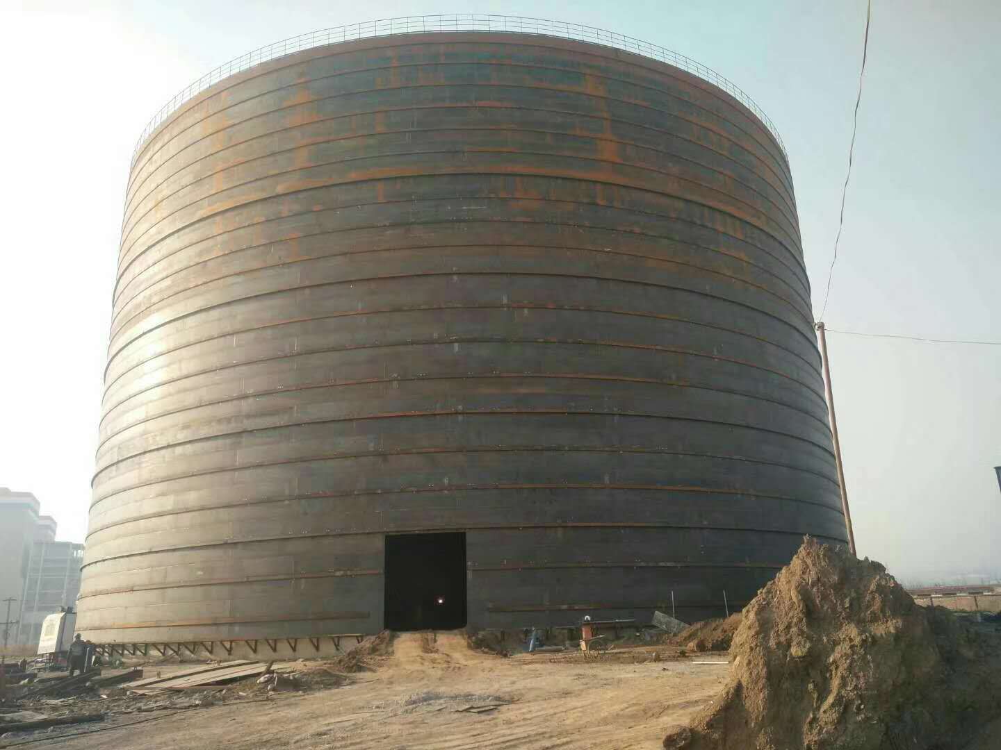 北屯承建大型钢板库的好处及原理