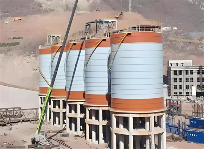 北屯高架钢板仓